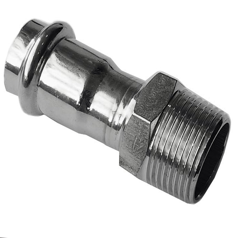 304/316L不銹鋼線(xiàn)管快插式外絲防水接頭